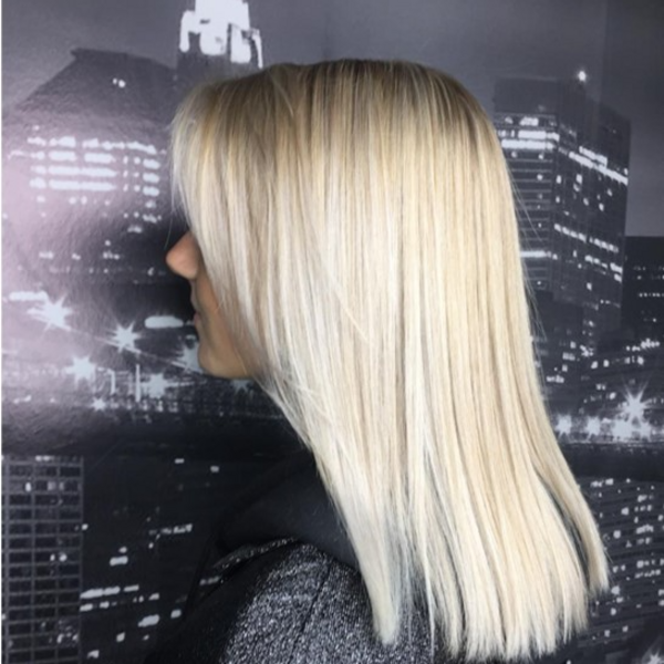  Visos, Mechas, Reflejos,   Babylight  al hombro 