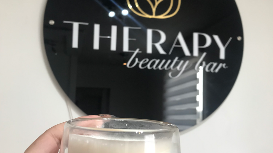 Therapy Beauty bar banner