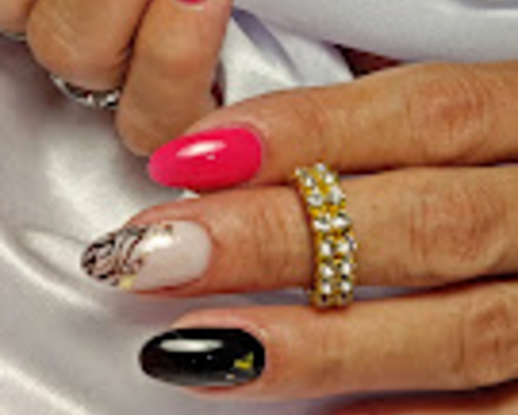 kapping En poly gel Con Nail Art