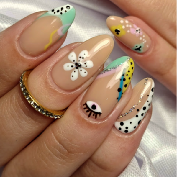 kapping En poly gel Con  Full Nail Art