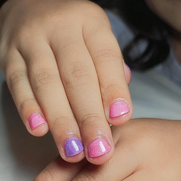 Manicura para Niña 👧🏻 Esmalte tradicional