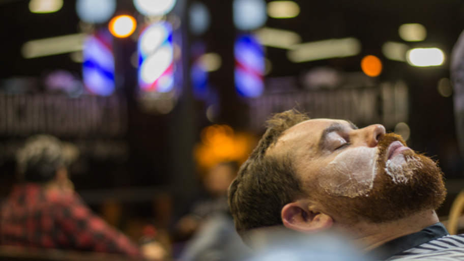 Le Moustache Barber Shop banner