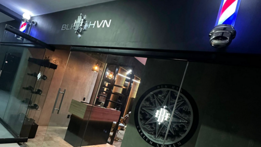 Blk-Hvn barber shop interior