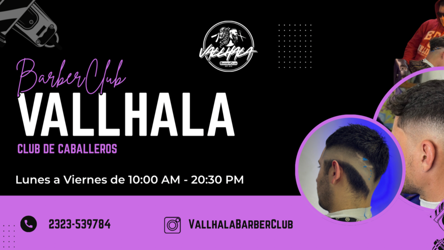 Vallhala Barber Club  interior