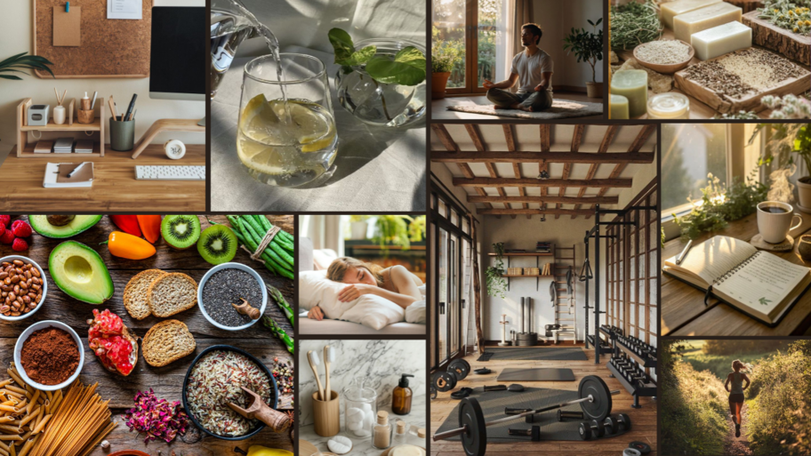 Blue Habits interior