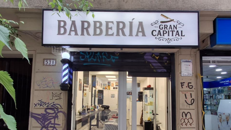 Barbería Gran Capital interior