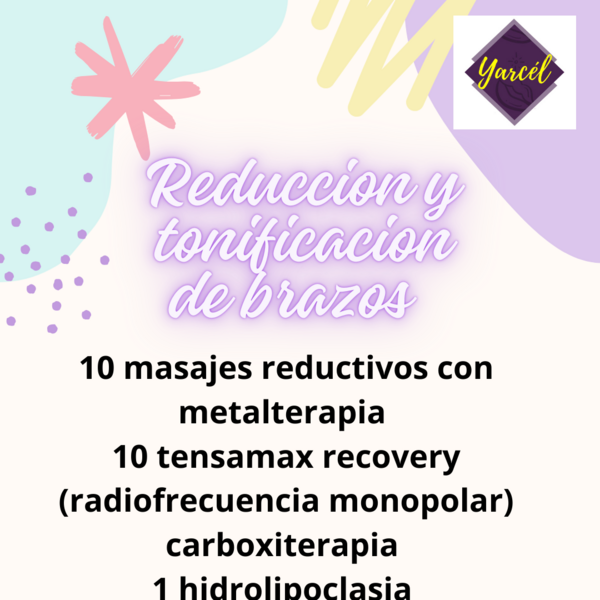 Reducción y tonificación de brazos 