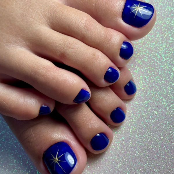 Pedicure un color