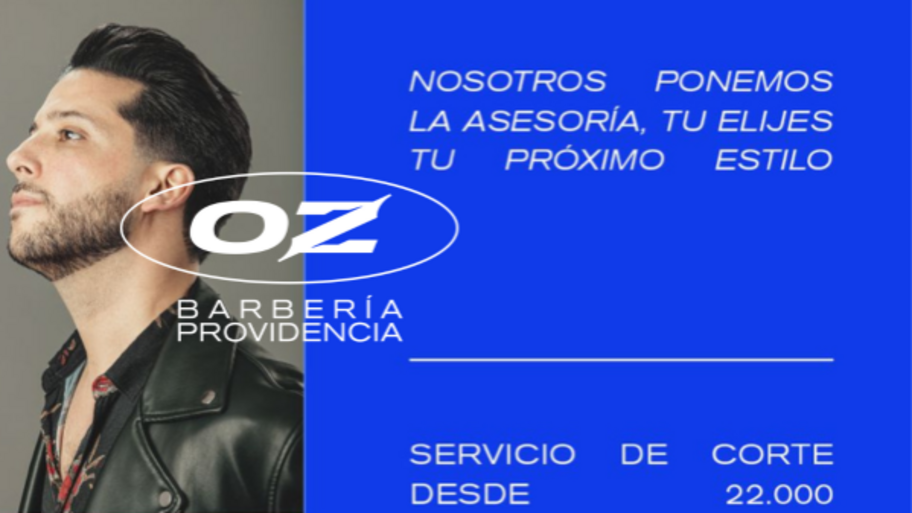 OZ Barbería Providencia banner