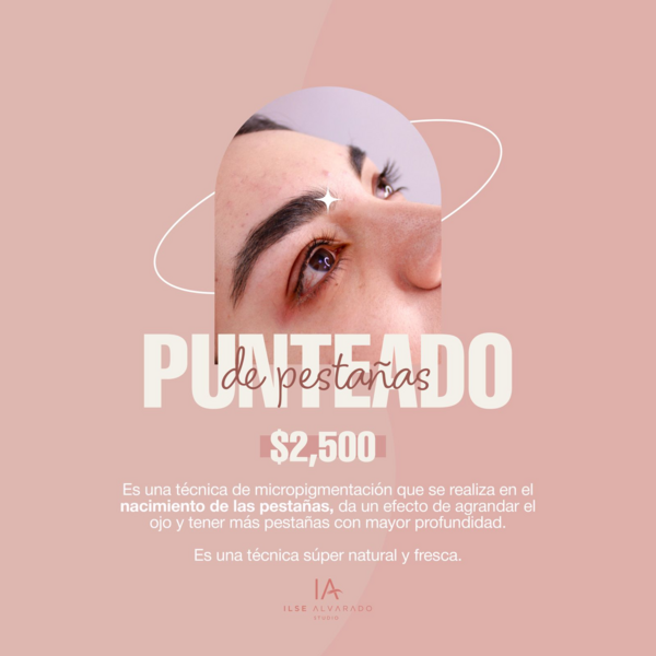 PUNTEADO DE PESTAÑAS (BY ILSE) 