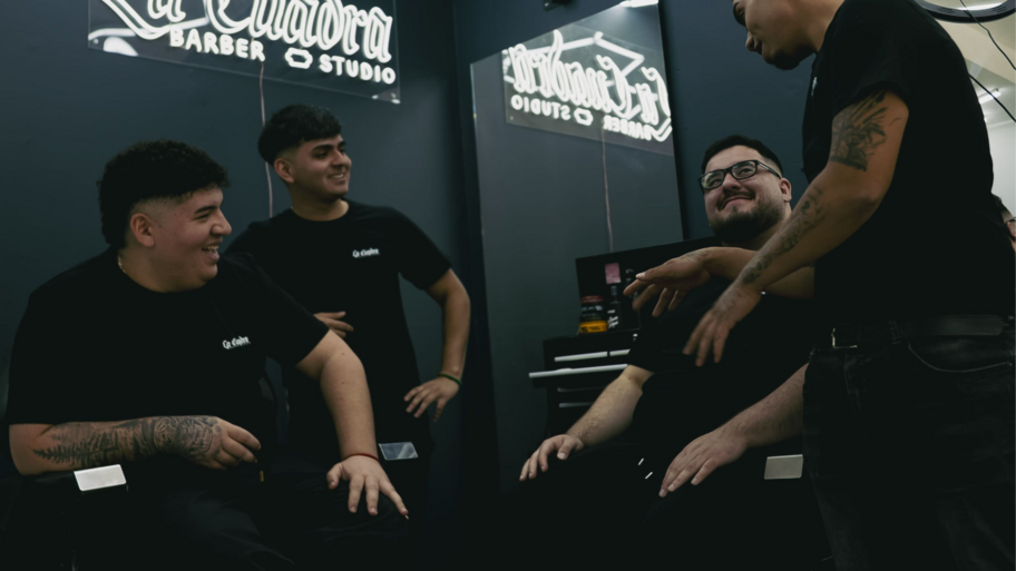 LA CUADRA BARBER ESTUDIO  interior