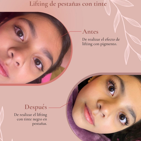 LIFTING DE PESTAÑAS CON TINTE