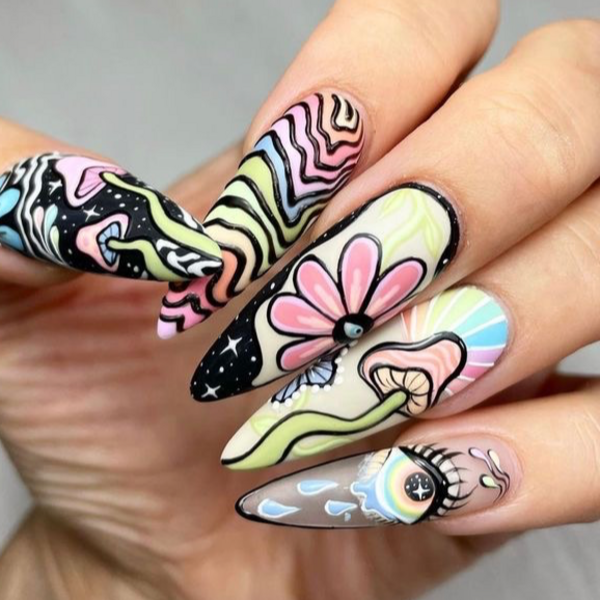 Decoración Nail Art x uña