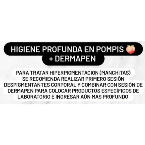 Higiene Profunda + Glow en Pompis 