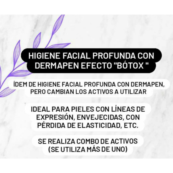 Higiene Prof con Dermapen "efecto botox"- Dermatocosmiatria