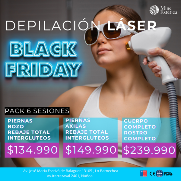 BLACK PACK MUJER PIERNAS + BOZO + REBAJE TOTAL + INTERGLUTEOS