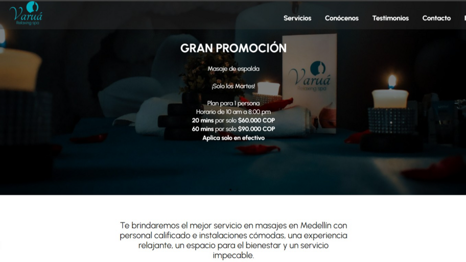 Spa de Varua Spa banner