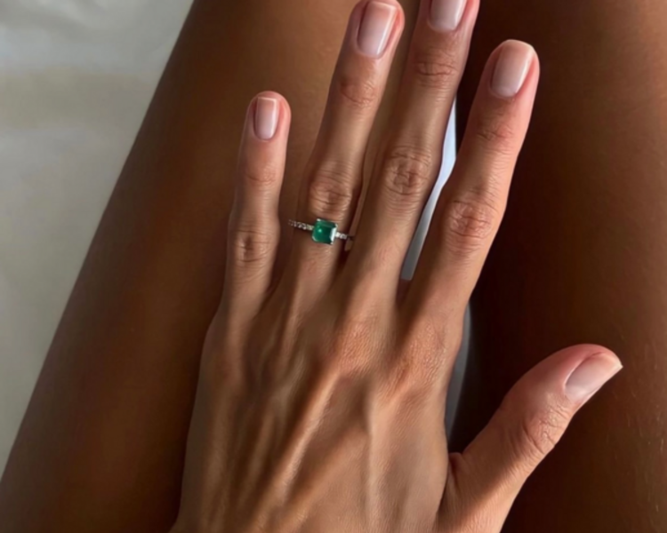 Manicura en agua sin gel color