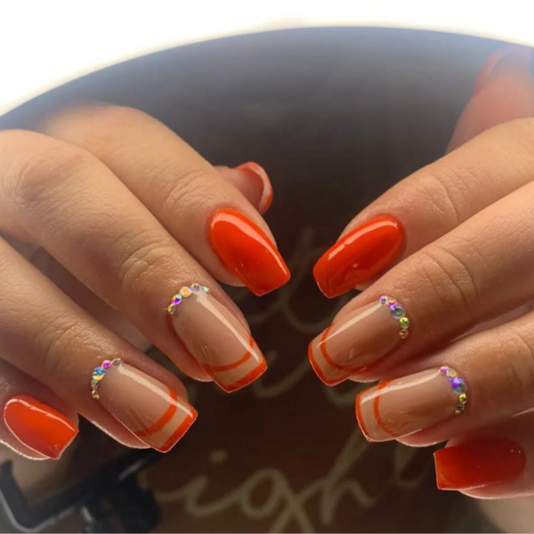 Capping gel diseño complejo