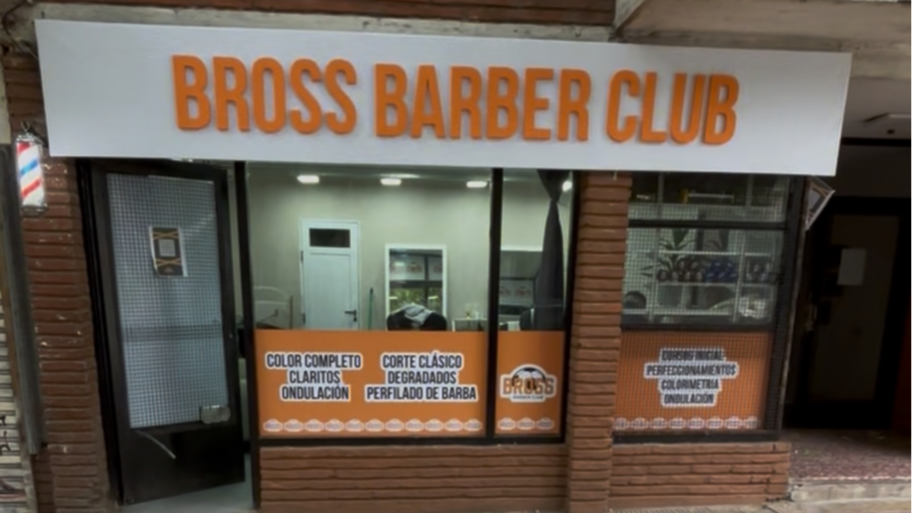 Bross Barber Club banner