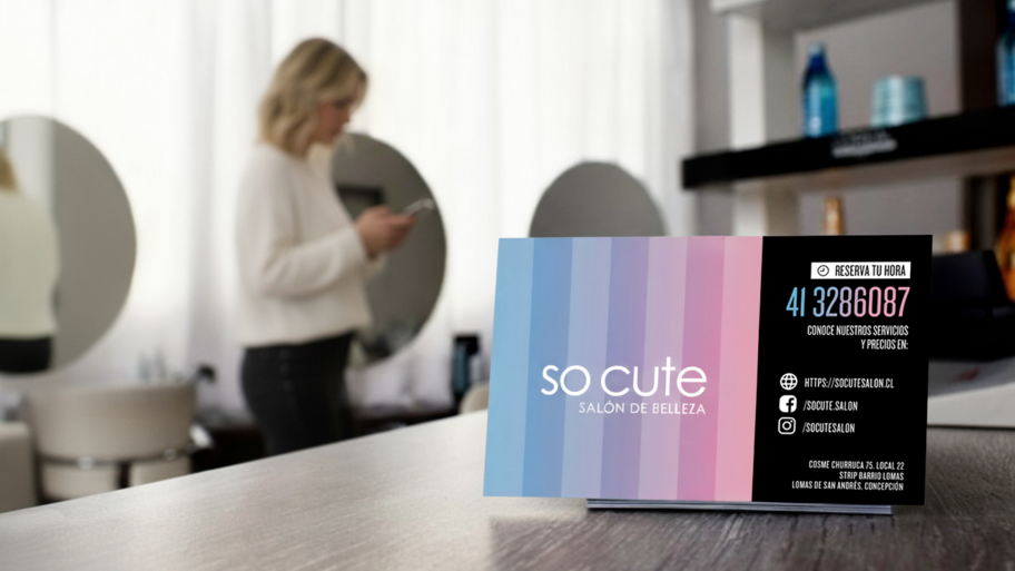 SO CUTE SALON interior