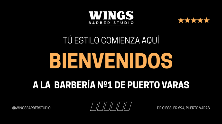 Wings Barber Studio banner