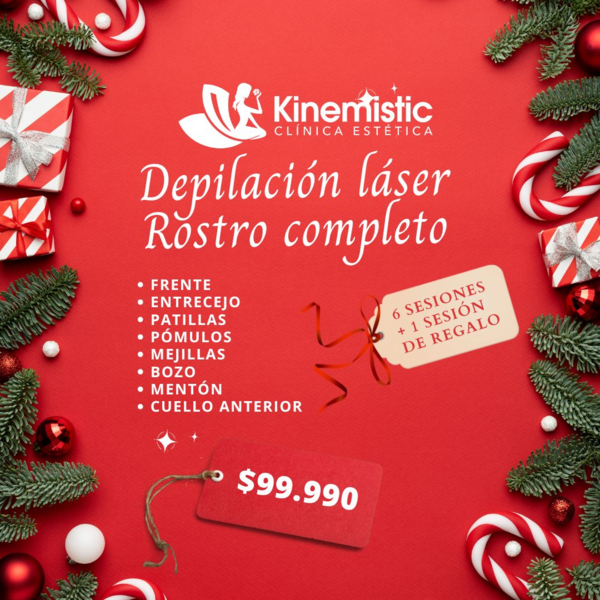 PA Depilación láser Rostro completo Diciembre 2024