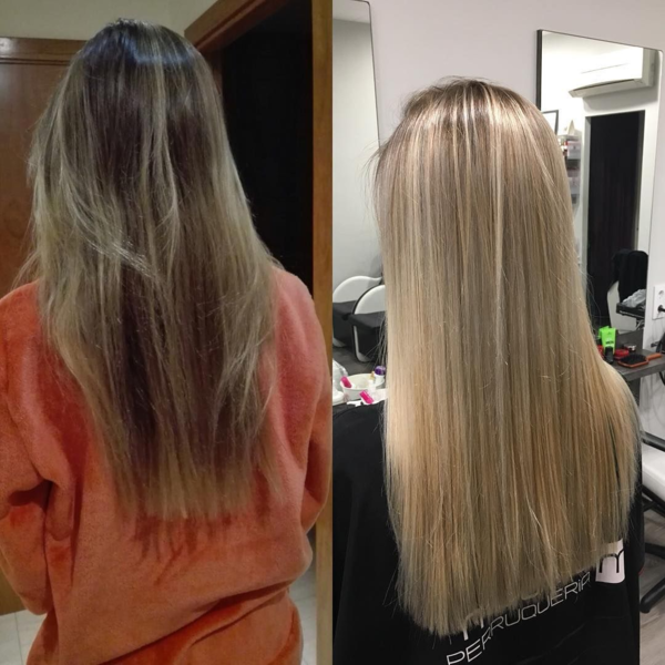 Tono sobre tono ( hasta hombros )