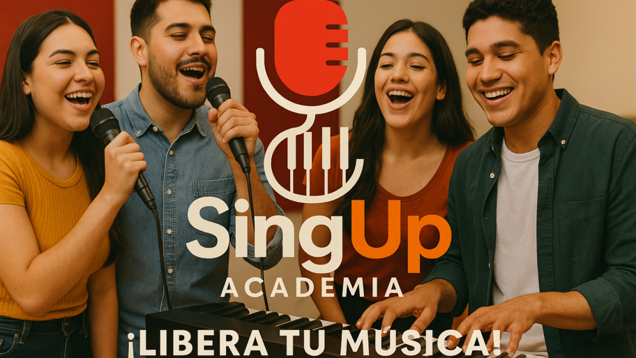 Academia Sing UP banner