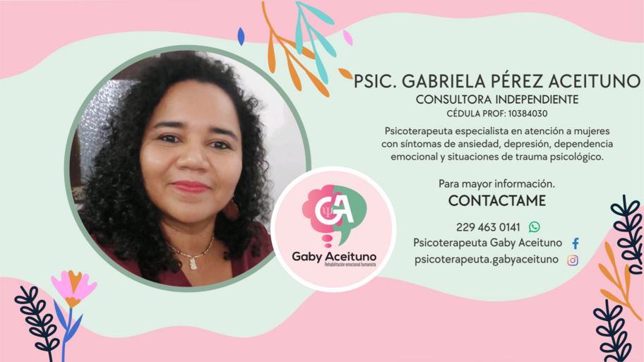 Consultorio Psicoterapeuta Gaby Aceituno  banner