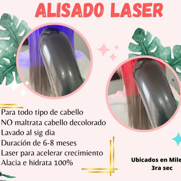 Alisado ORGANICO Sellado Laser
