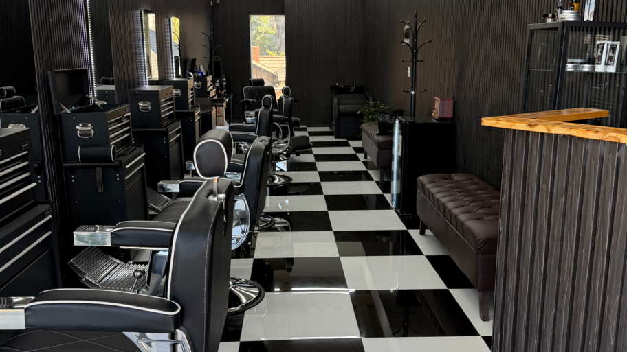 Suecia Barbershop banner