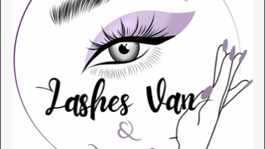 Salon Lashes Van banner