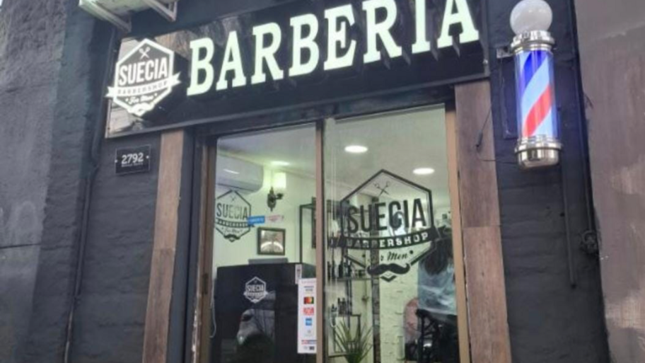 Suecia Barbershop banner