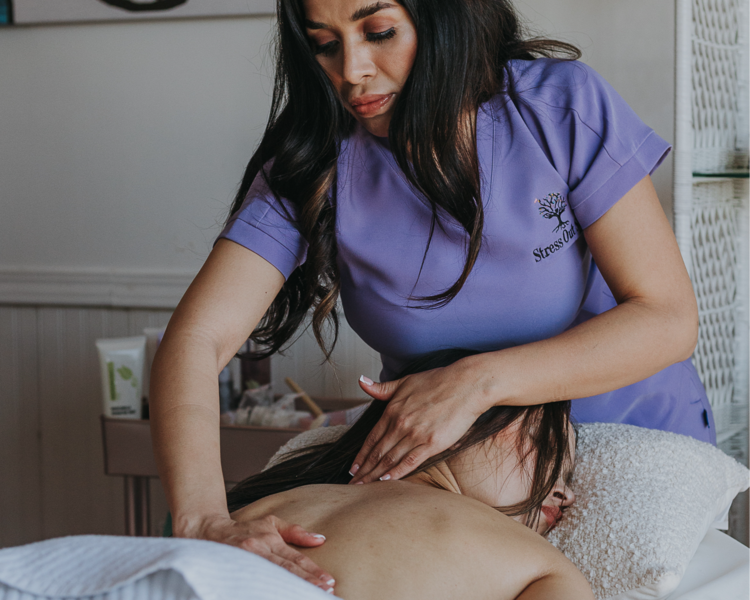 Masaje Descontracturante y Facial 