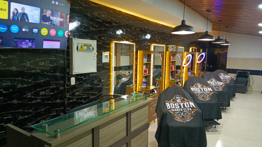 BOSTON BARBER CLUB banner
