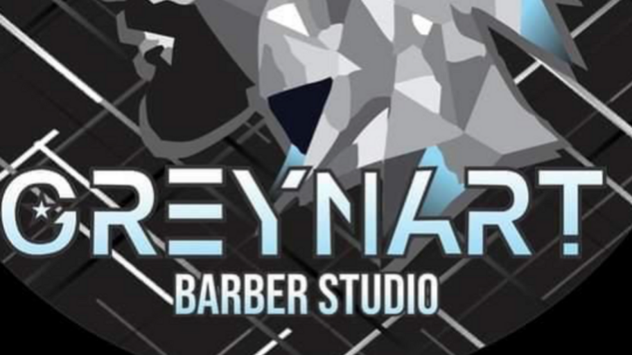 Greynart barber studio banner
