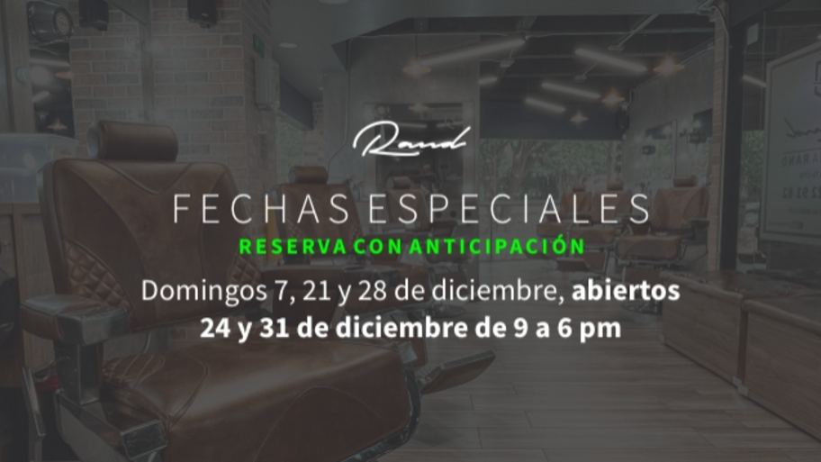 Barbería Rand banner