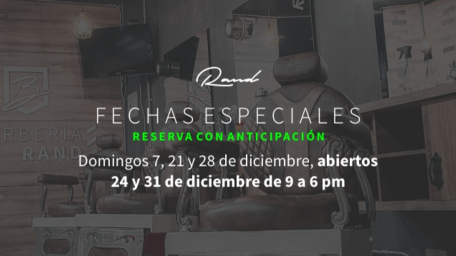 Barbería Rand banner