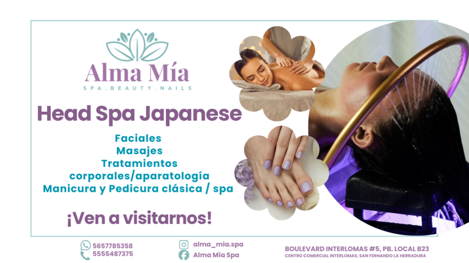 Alma Mía Spa banner