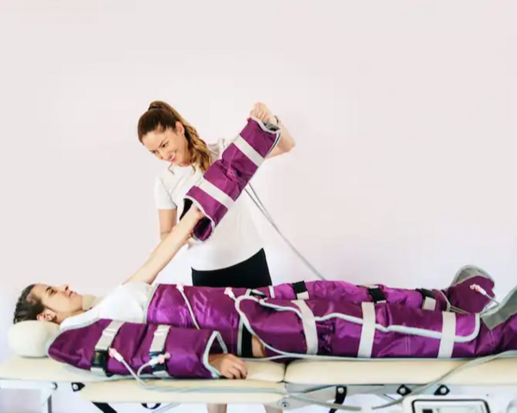 Drenaje Linfático ( 5 Presoterapia  + 5 DLM)  10 Sesiones 