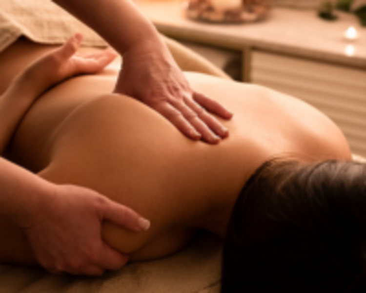 Masaje descontracturante espalda y cuello