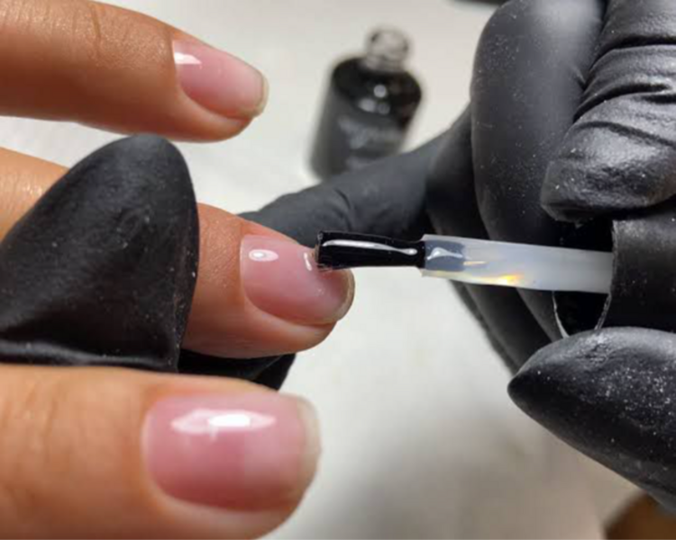 Retoque de rubber + Color Gel