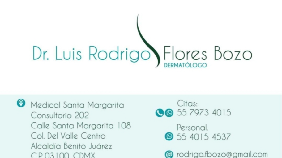 Dr. Luis Rodrigo Flores Bozo interior