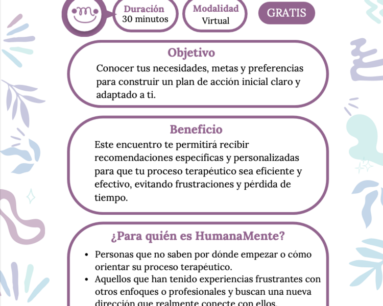 HumanaMente | Consulta Inicial Gratis