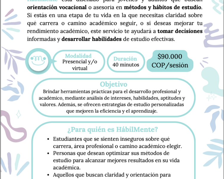 HábilMente | Orientación Vocacional Virtual