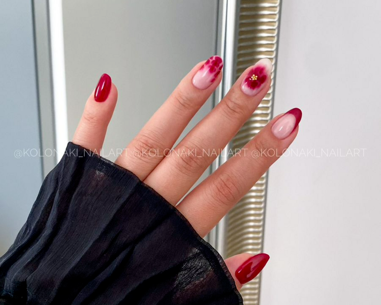 Esmaltado Permanente + Nail art medio