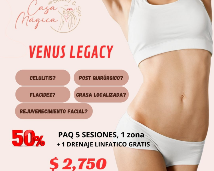 VENUS LEGACY Paq5 sesiones 1 zona