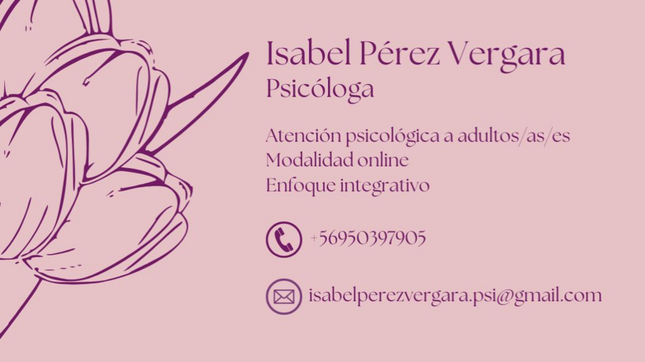 Isabel Pérez interior