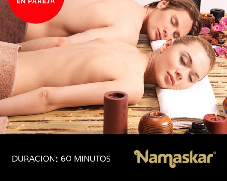 MASAJE EN PAREJA  60 min 